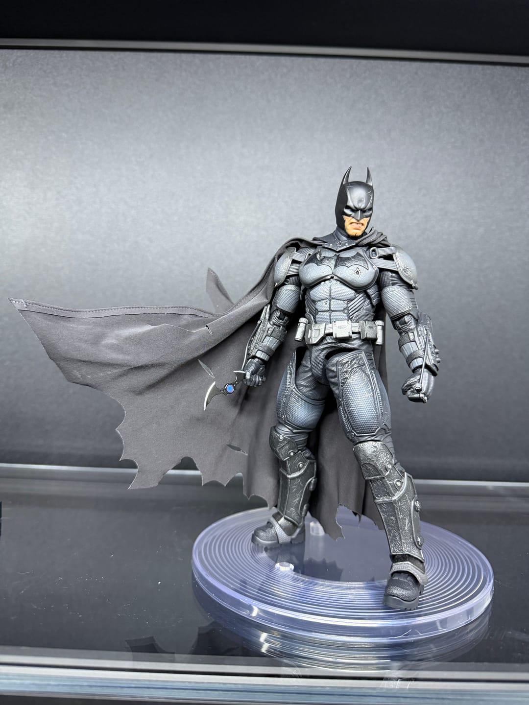 Customer photo review of Batman: Arkham Origins - Batman (Battle Damaged Version) Action Figure