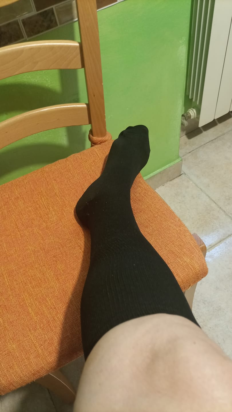 Customer photo review of Calze BambooFlow™ a Compressione punta CHIUSA – Gambe leggere tutto il giorno!