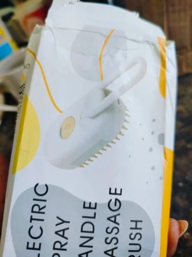 Customer photo review of Zovelta VaporBrush - Cepilla, masajea e hidrata