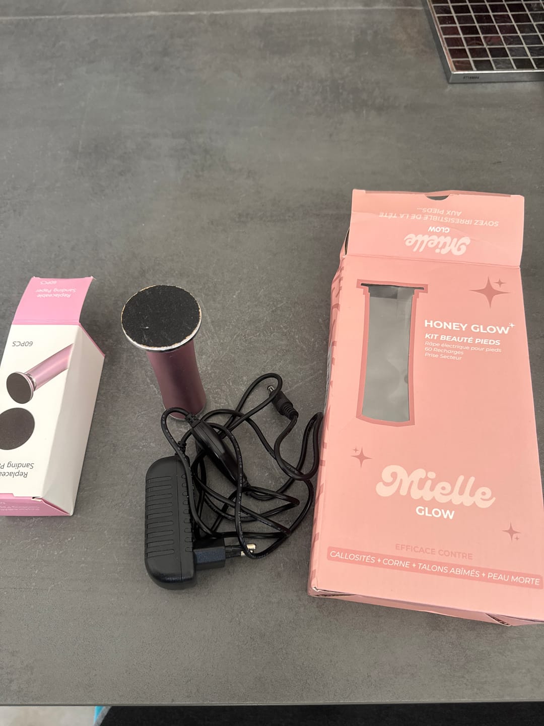 Customer photo review of 💅 HoneyGlow Recharges – 60 Disques