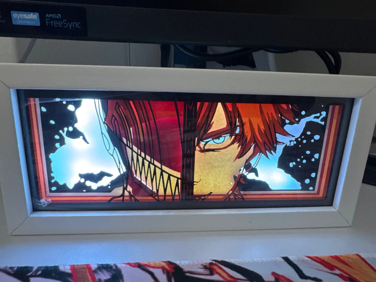 Customer photo review of 3D Anime Papercut LED Lightbox