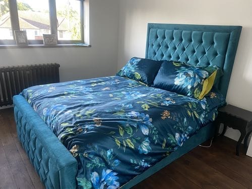 Customer photo review of Gracie Bumber Square Chesterfield Bed