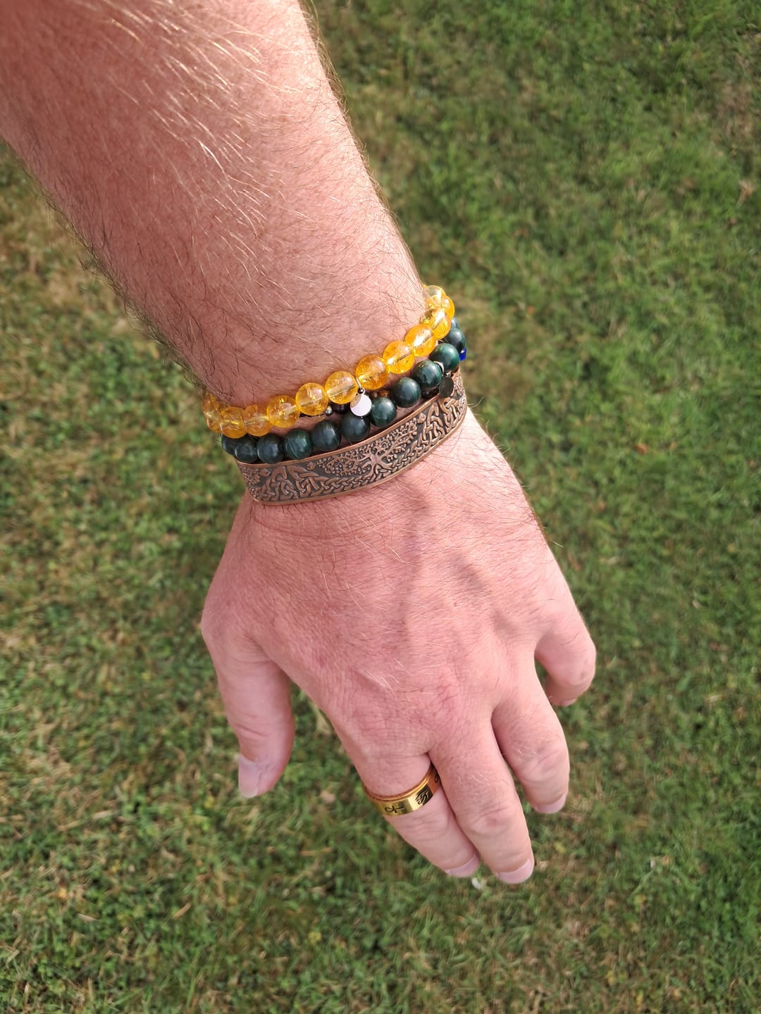 Customer photo review of Citrine Bracelet