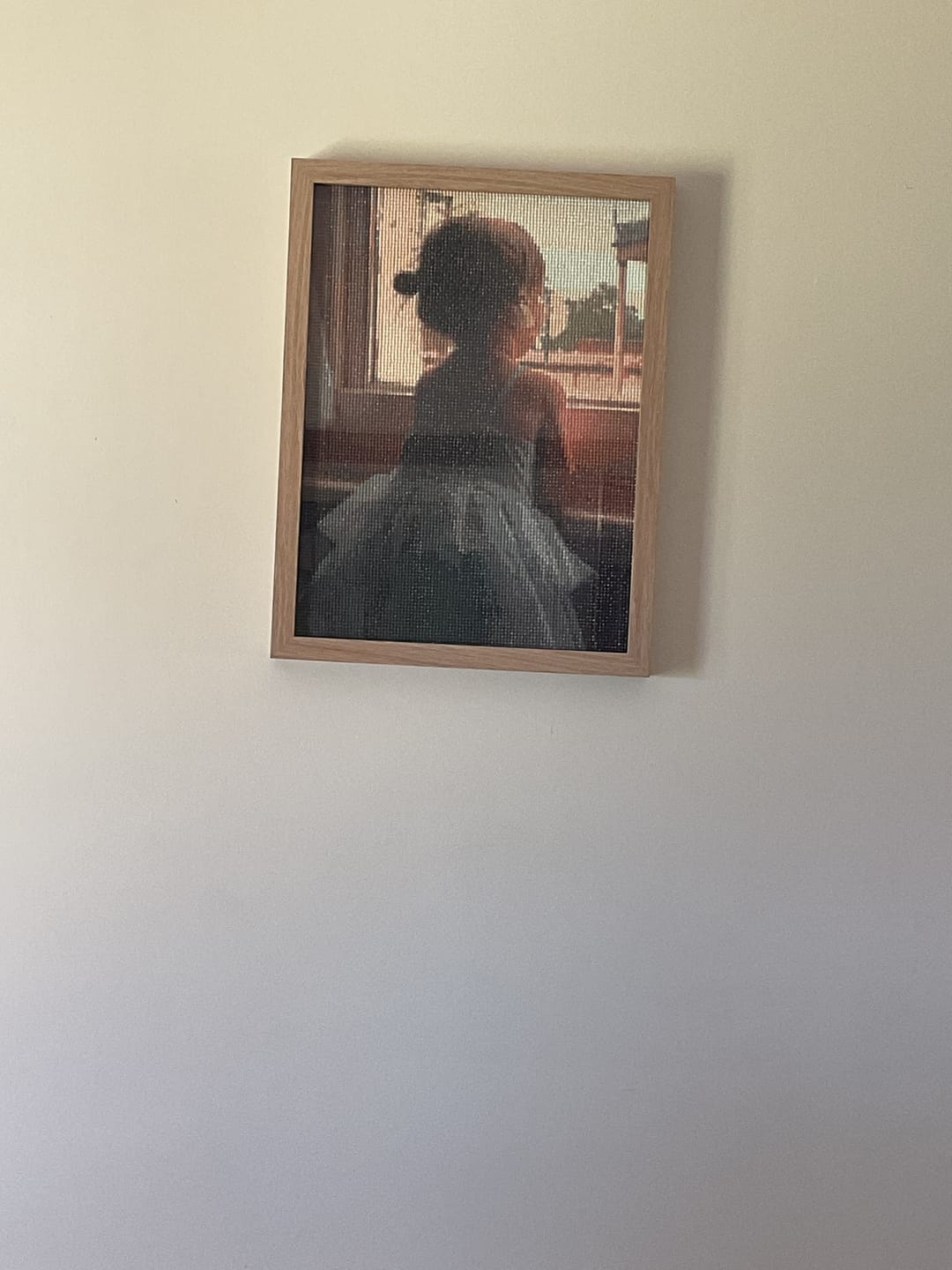 Customer photo review of Custom Diamond Painting