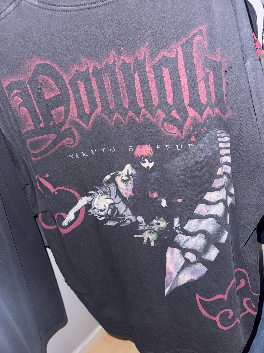 Customer photo review of 4318 - Naruto Distressed Tees
