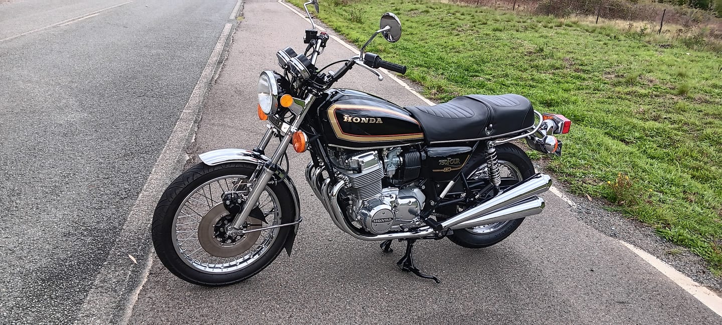 Customer photo review of 1972-76 Honda CB750K Seat Cover