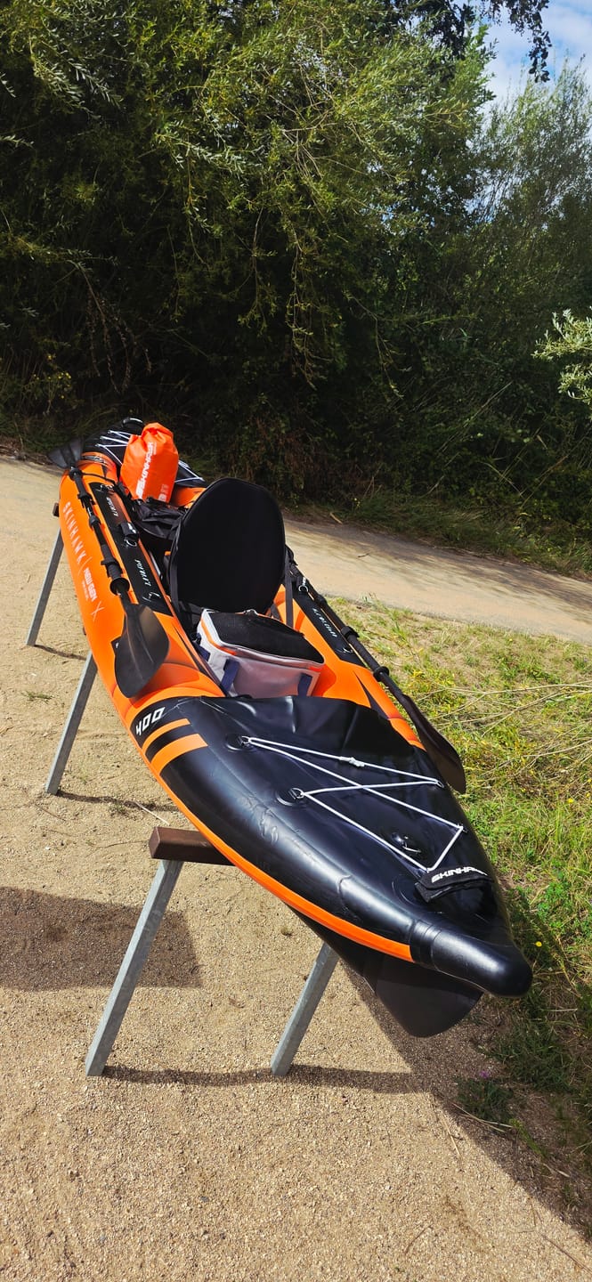 Customer photo review of SKINHAWK DRY BAG FÜR SUP-BOARD