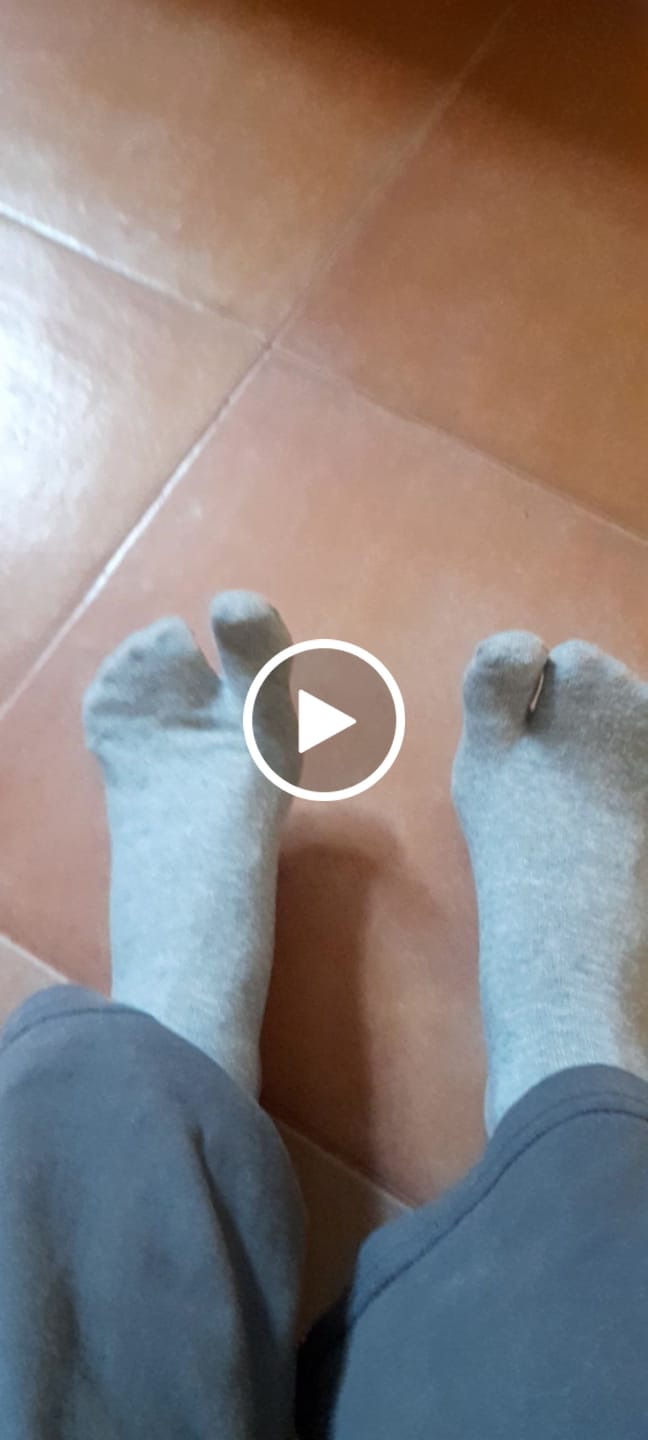 Customer video review of Calcetines confort- Tabi