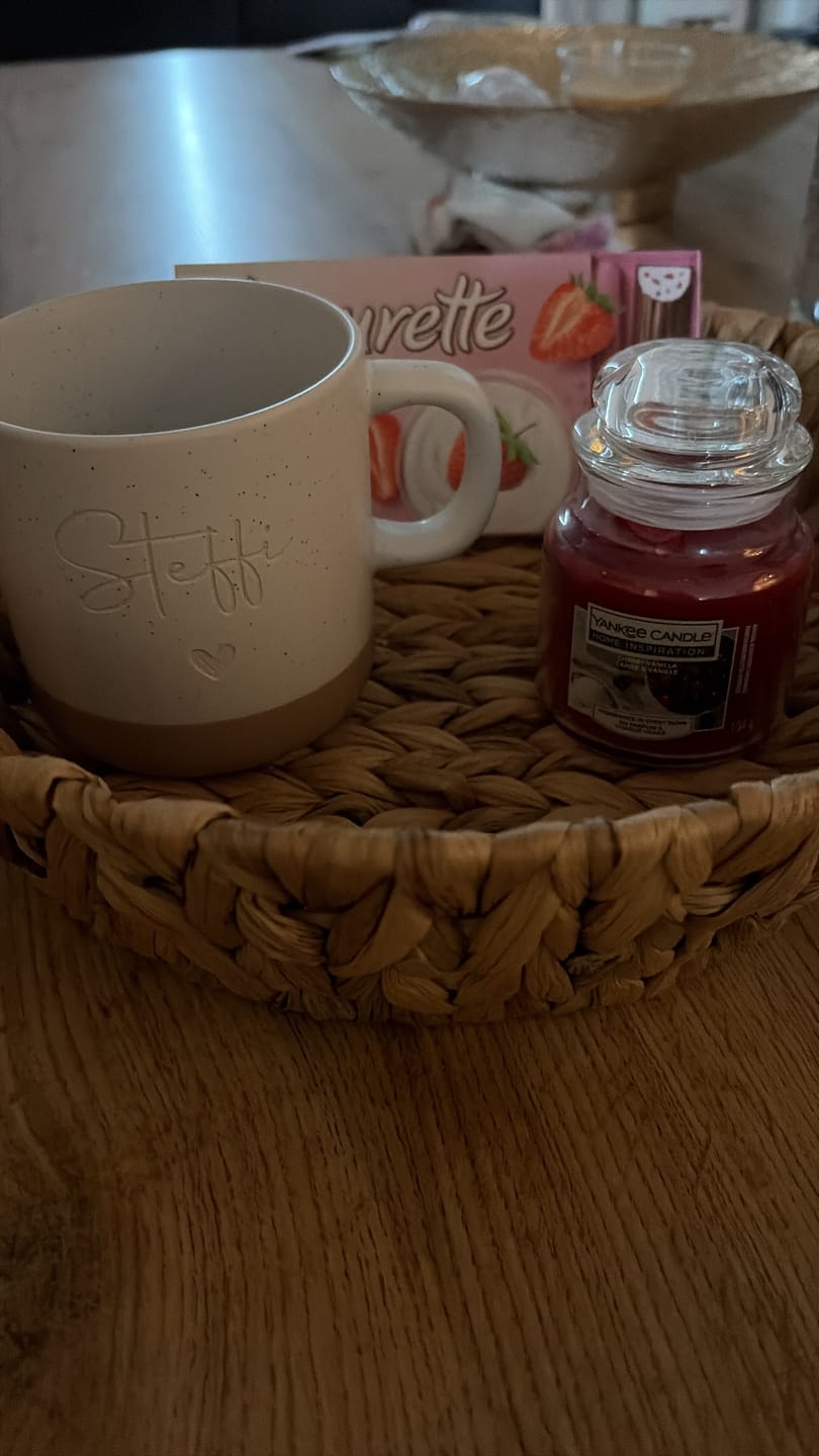 Customer photo review of Meine Tasse - Personalisierte Steingut Tasse mit edler Gravur