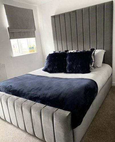 Customer photo review of Lanaya Linear Panel Bed
