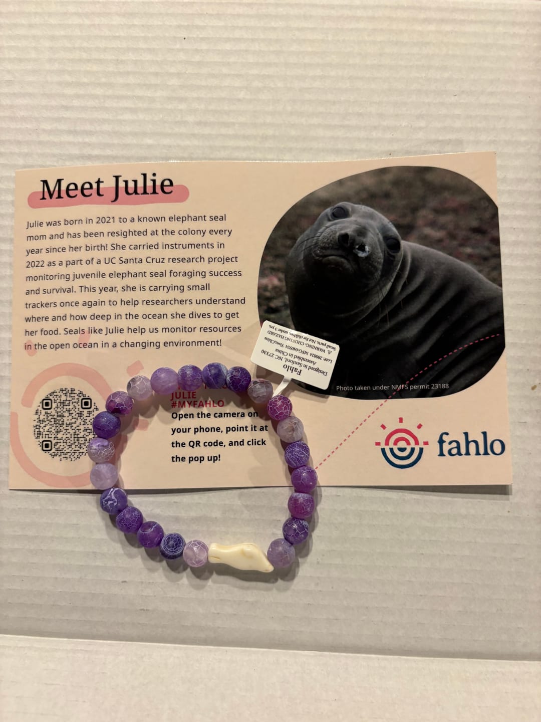 Customer photo review of Fahlo Monthly Club