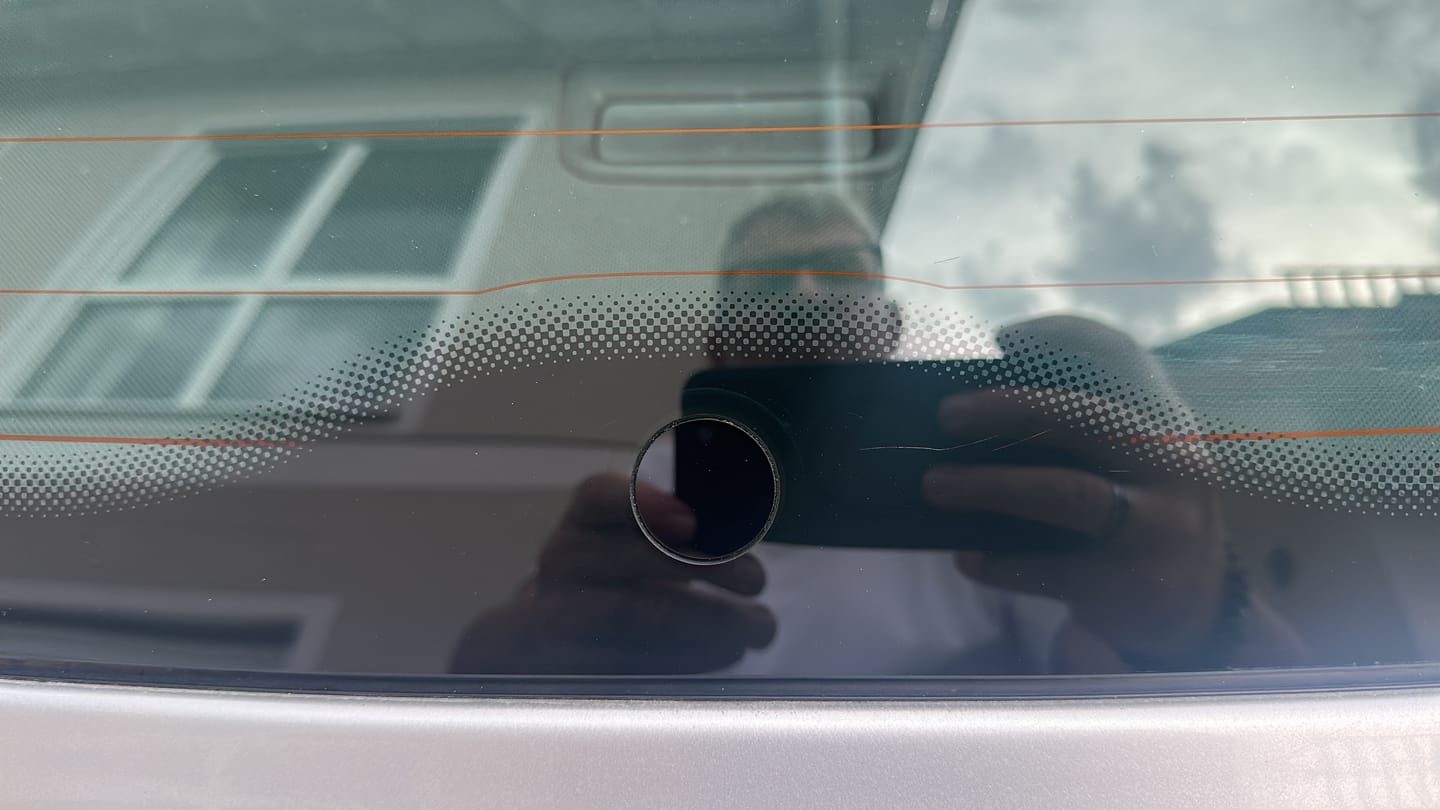 Customer photo review of Heckwischer Echtglas Stopfen | Audi