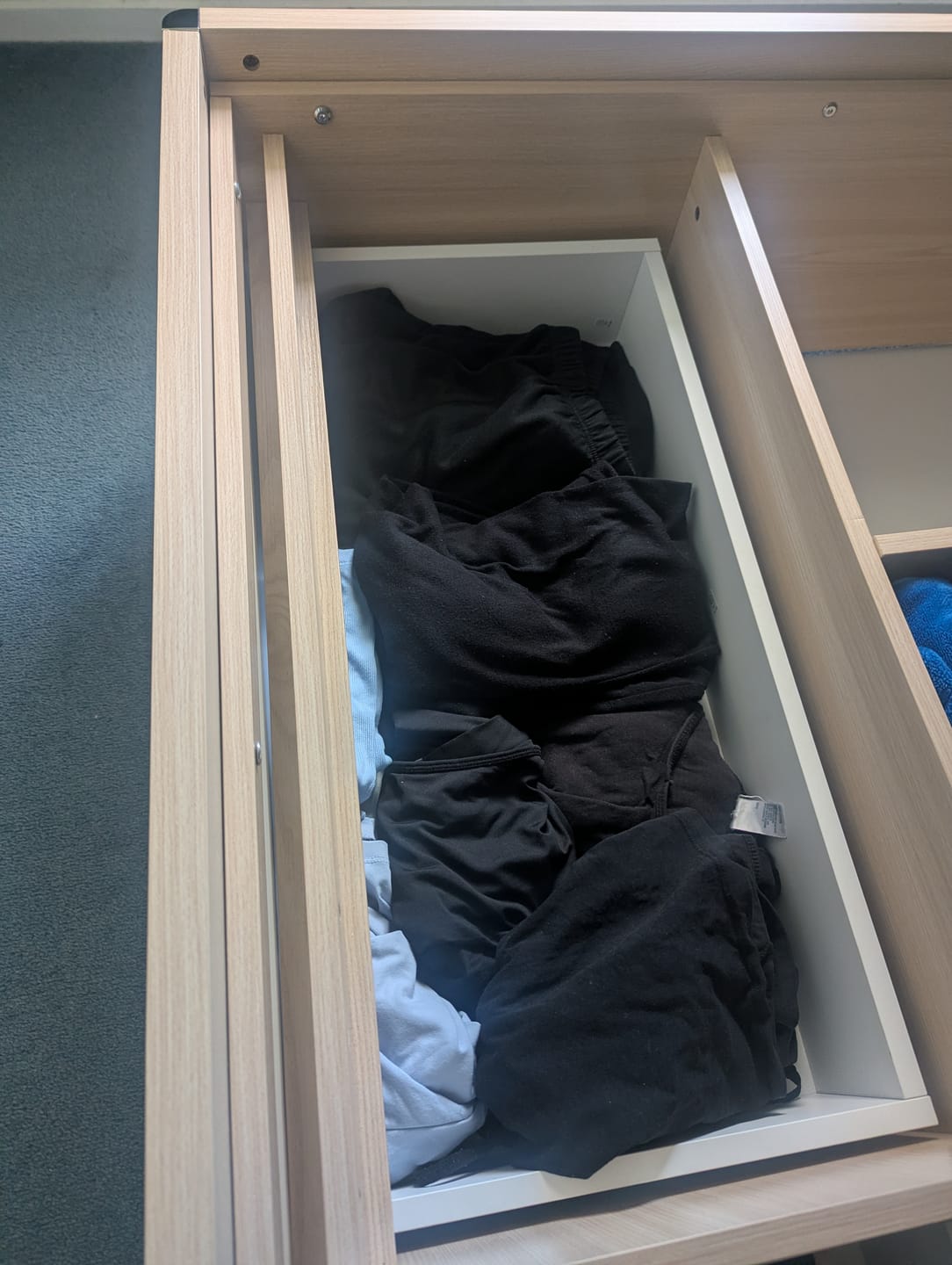Customer photo review of Turin Storage Bed Frame –2 Drawers + 6 Underbed Boxes, Cushioned Headboard，USB Charge