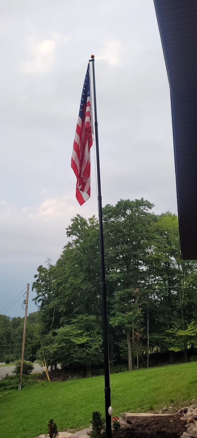 Customer photo review of 5' x 8' American Flag