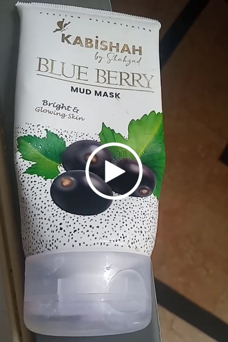 Customer video review of Blue Berry Mud Mask
