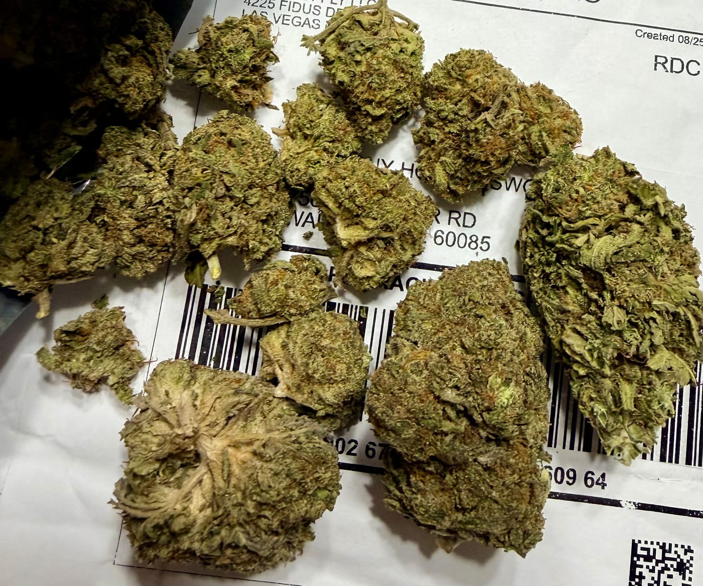 Customer photo review of Acapulco Gold THCA Flower