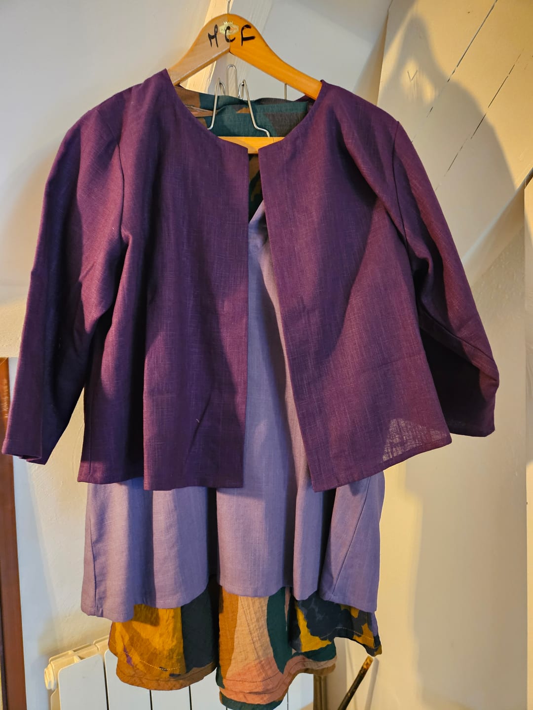 Customer photo review of Boléro Ange - lin lilas