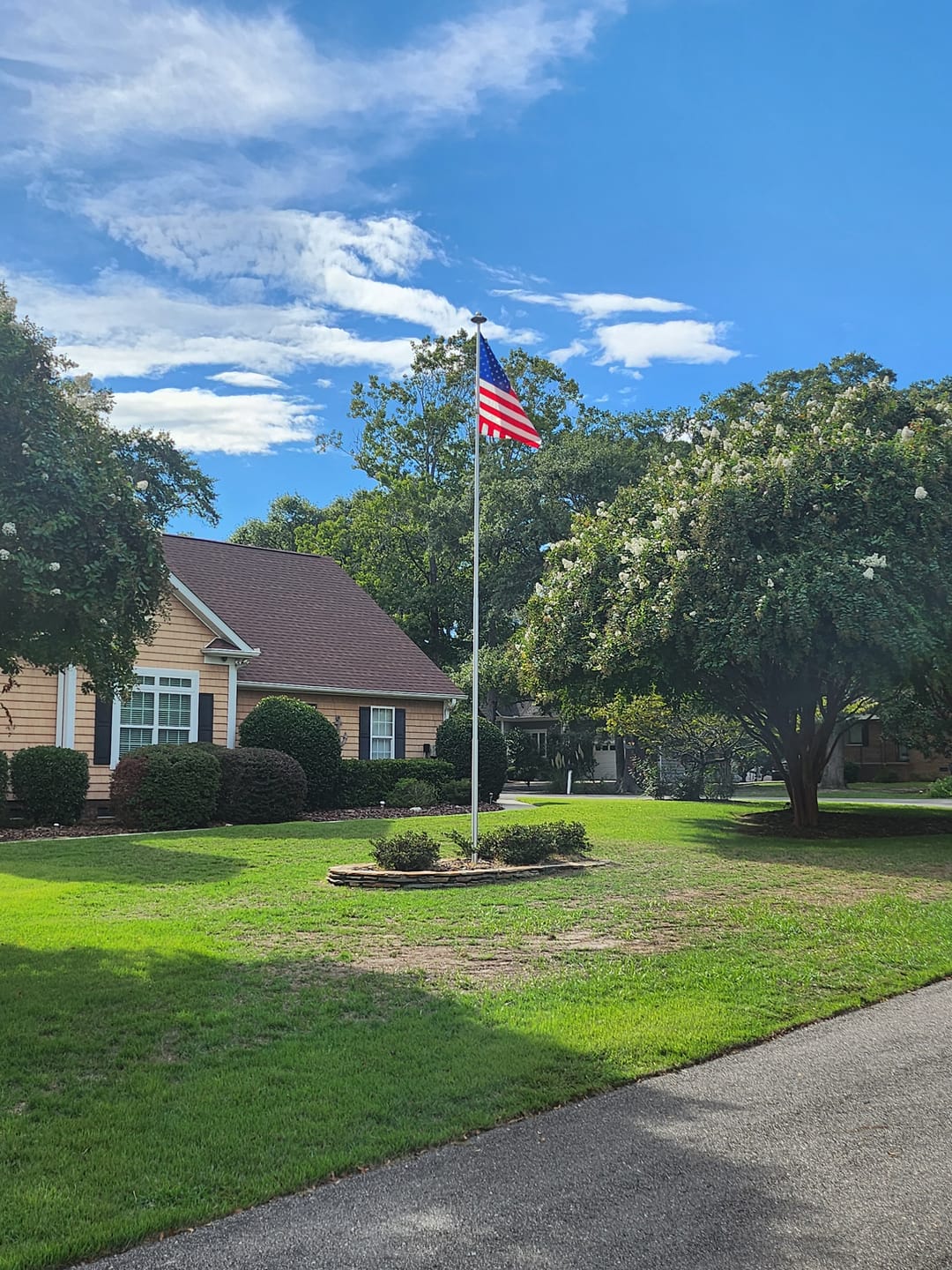 Customer photo review of 4' x 6' American Flag