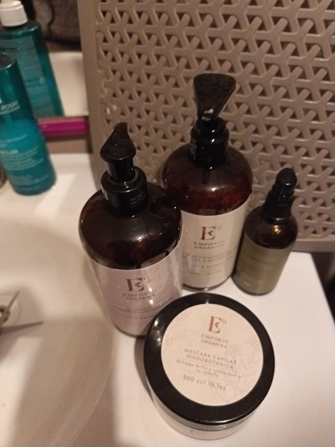 Customer photo review of Pack Travel Size Ritual Capilar Completo Hidrata, repara y protege donde vayas ✨