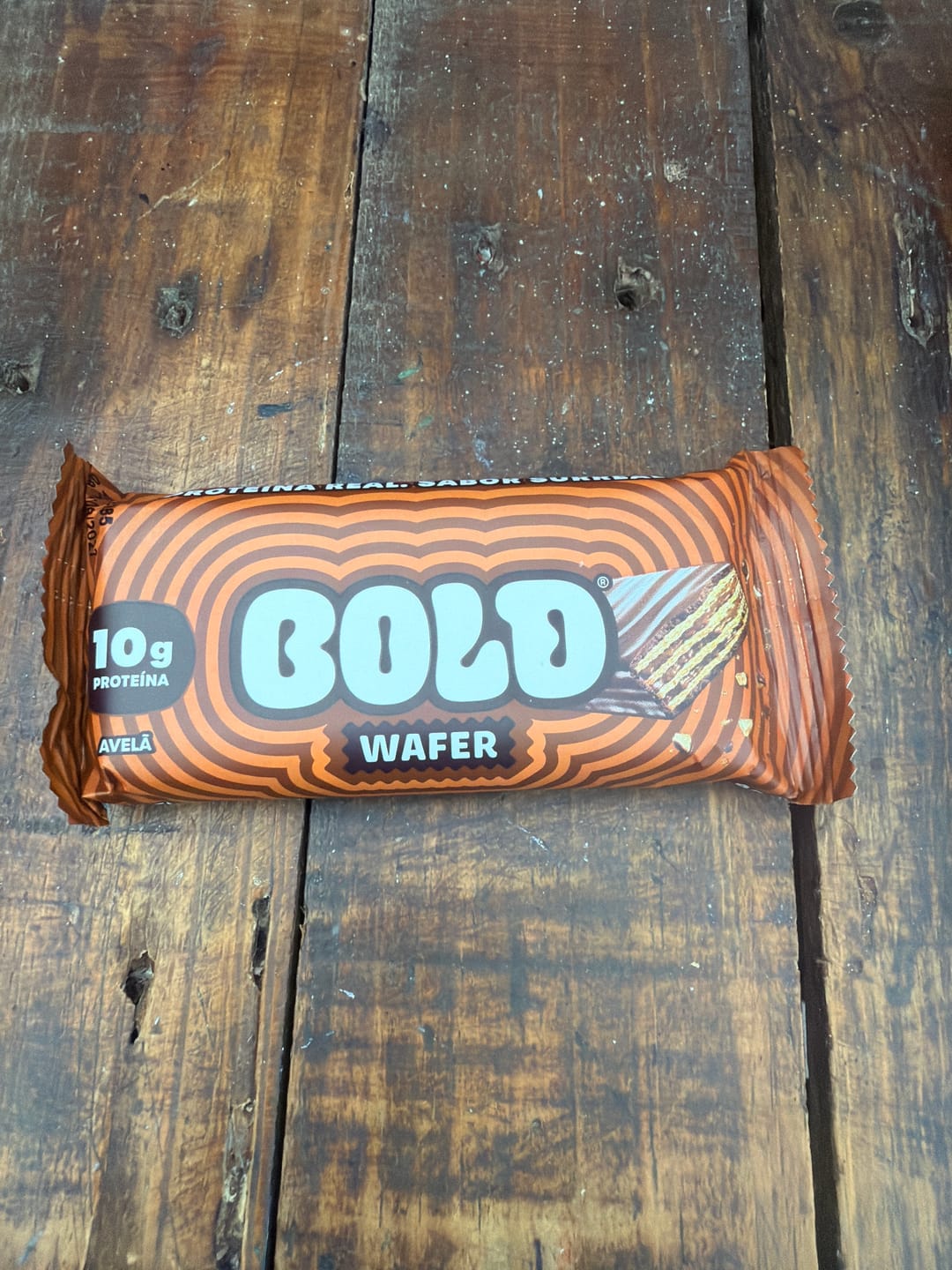 Customer photo review of BOLD WHEY CAIXA MISTA (30g/Un)