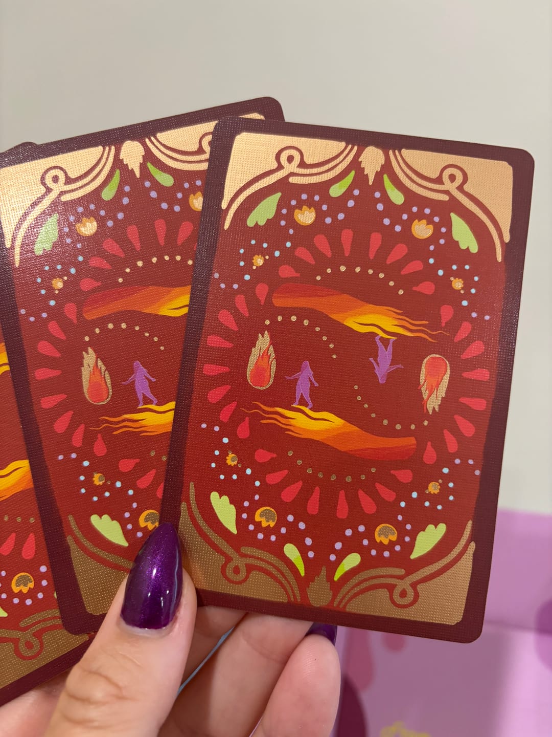 Customer photo review of My Friend Fire Oracle