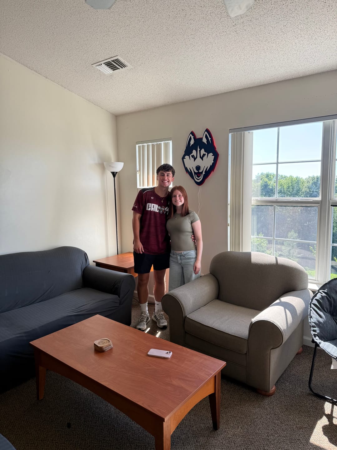 Customer photo review of Connecticut UCONN Huskies Mascot 3D Metal Wall Art