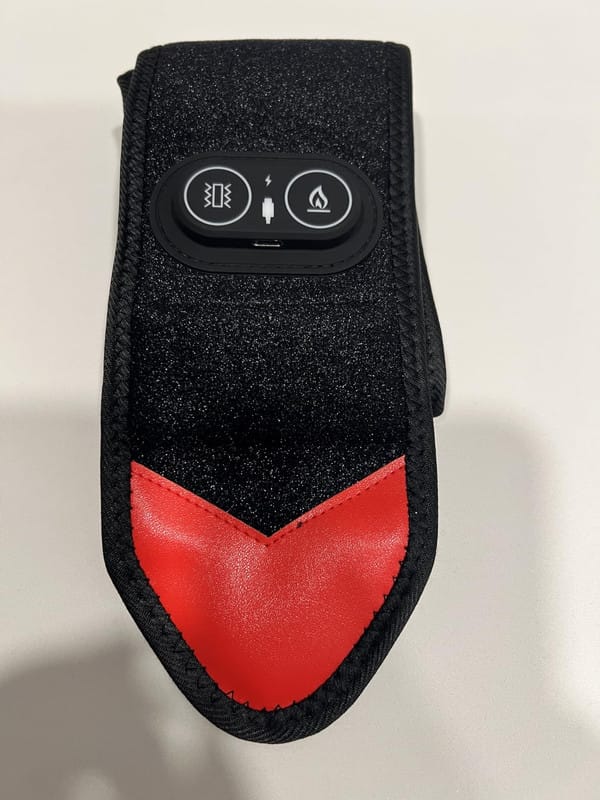 Customer photo review of ZyaVie™ 3-in-1 Red Light Wrist Wrap