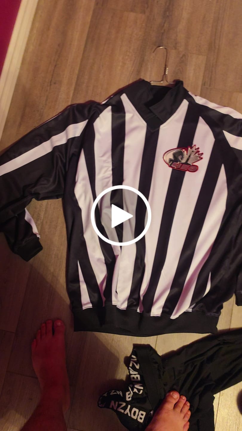 Customer video review of ZLE HOCKEY REFEREE JERSEY - LINESMAN