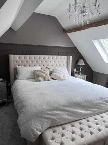 Customer photo review of Wallace Premiere Divan Ottoman Storage Bed