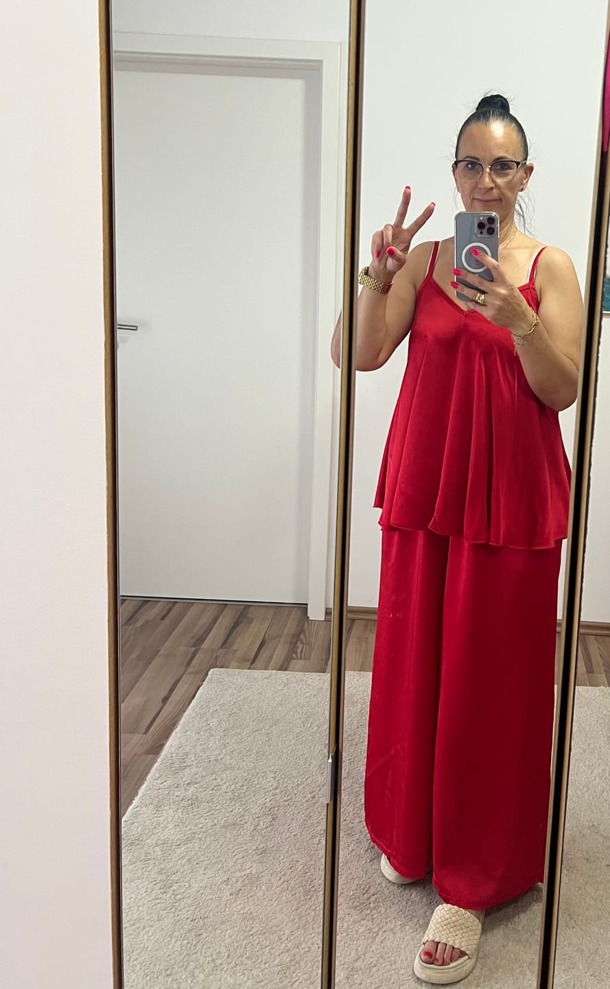 Customer photo review of Satin Top