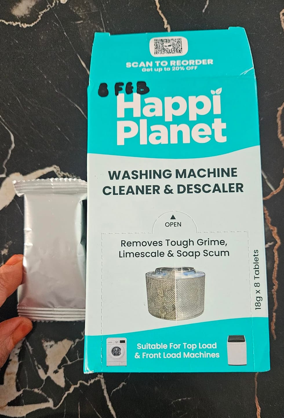 Customer photo review of Washing Machine Cleaner