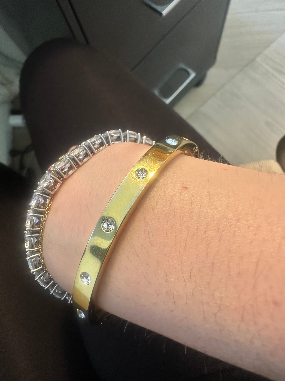 Customer photo review of Eternity Bangle Classic
