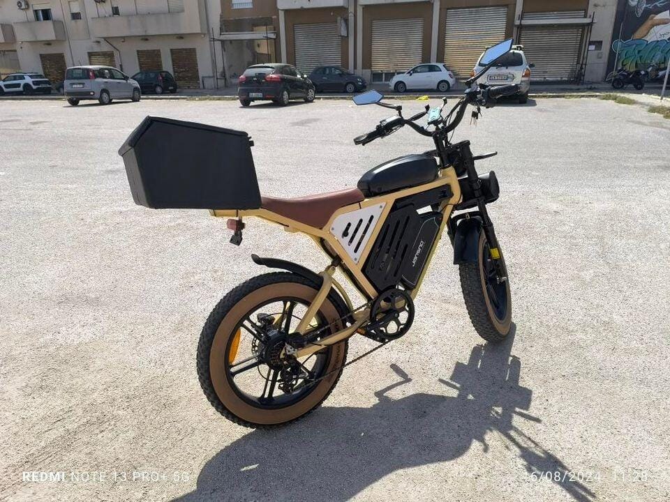 Customer photo review of JANSNO X70 Dual Battery Electric Bike