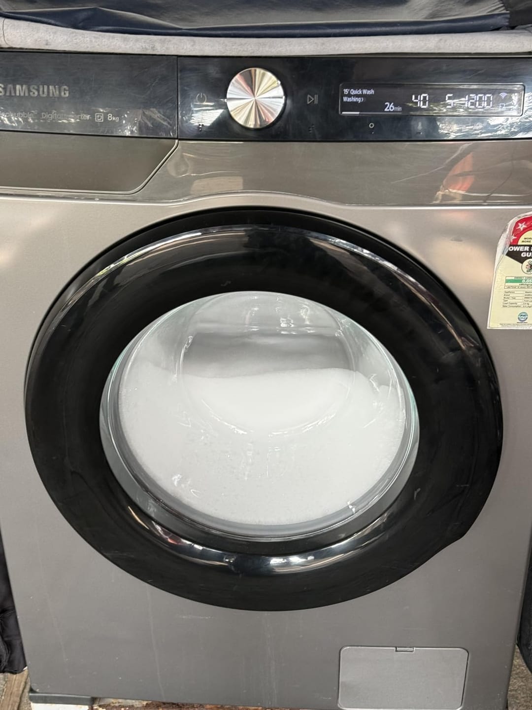 Customer photo review of Washing Machine Cleaner