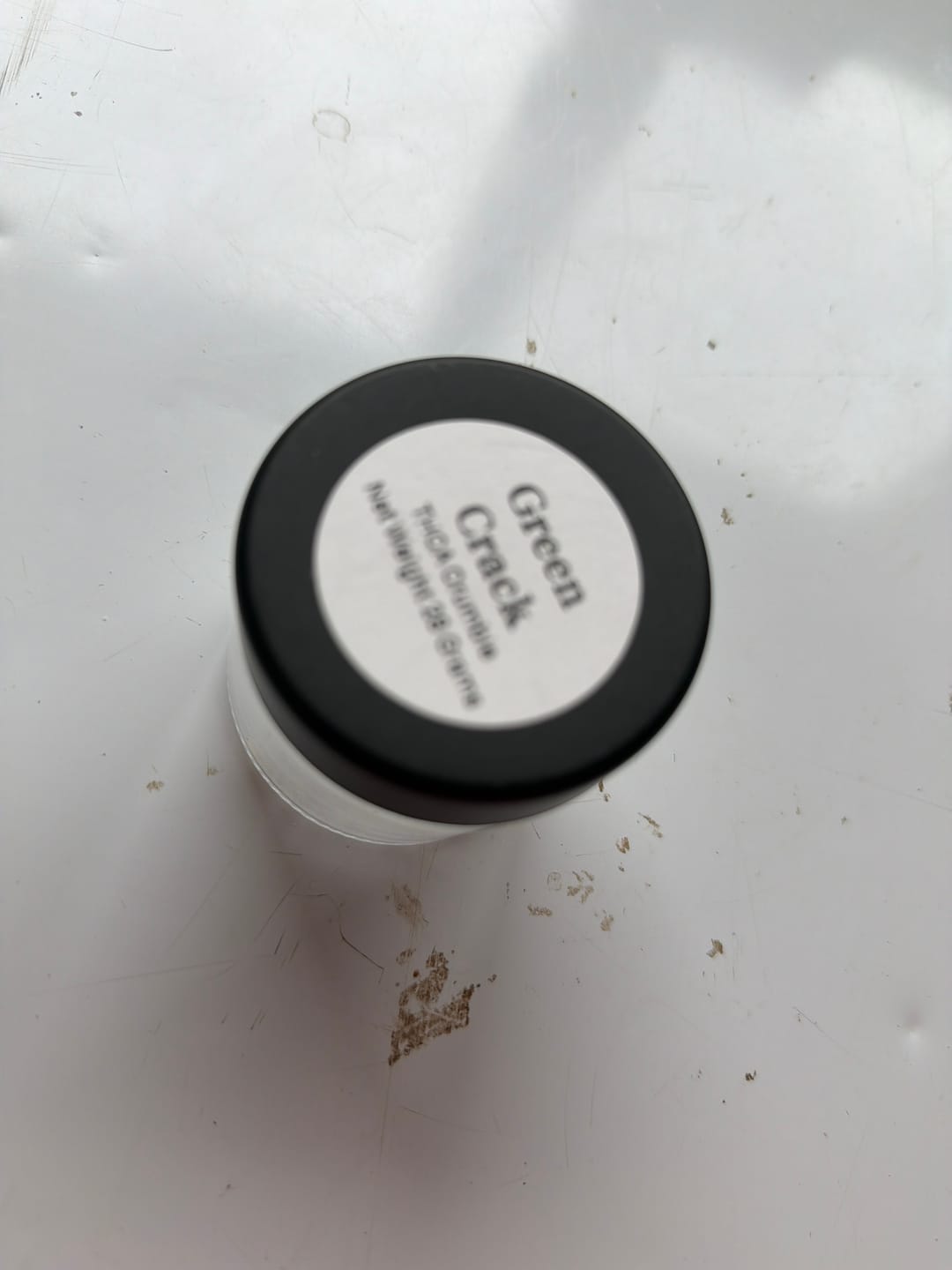 Customer photo review of Green Crack | THCA Crumble