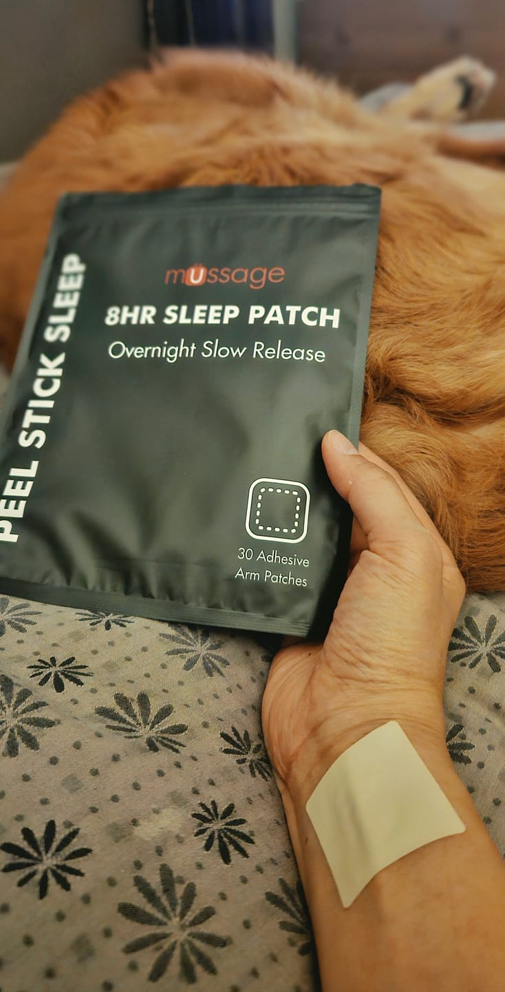 Customer photo review of mussage 8 Hour Sleep Patch