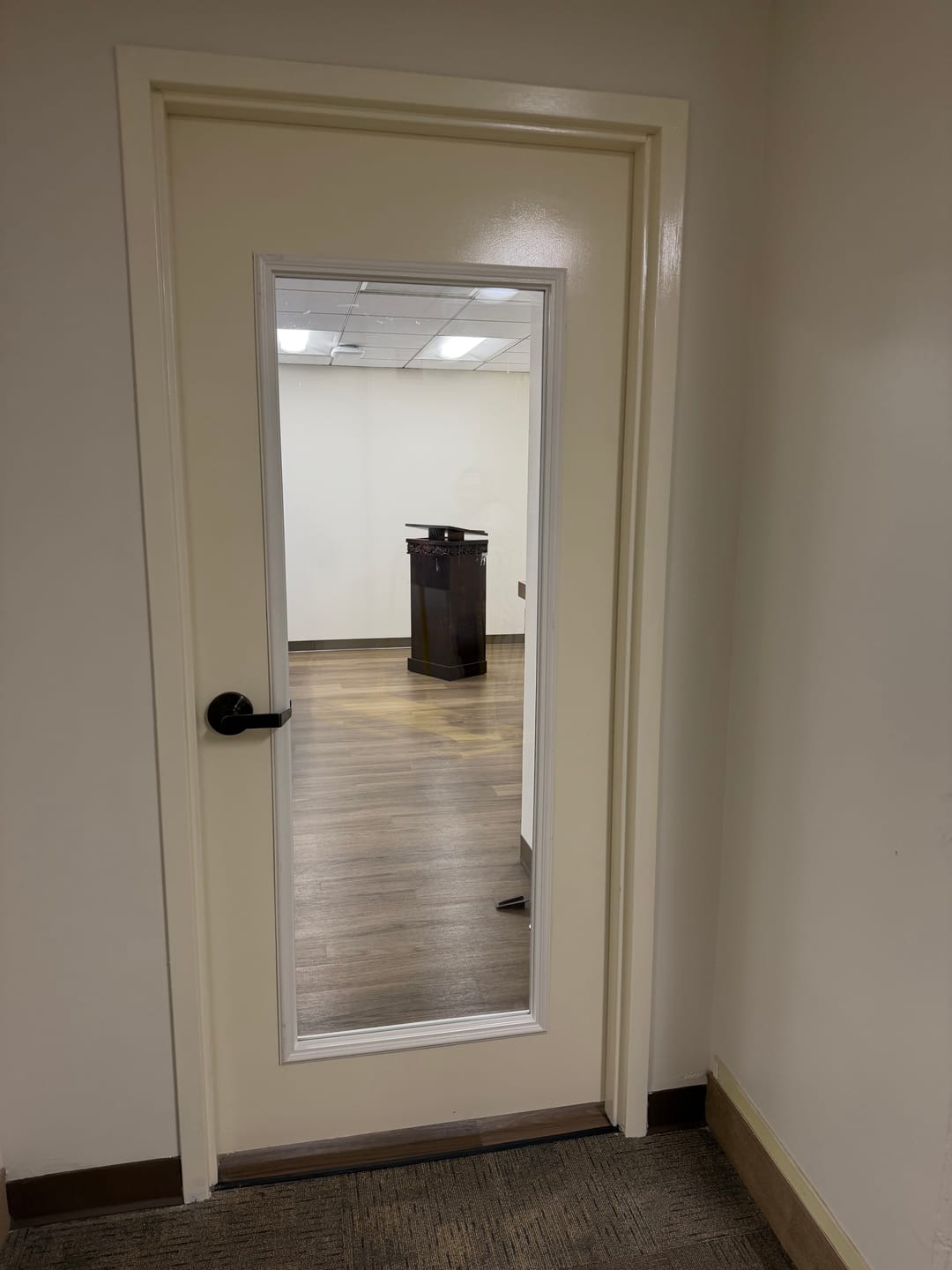 Customer photo review of Clear 1 Lite Glass and Frame Kit (Full Lite)