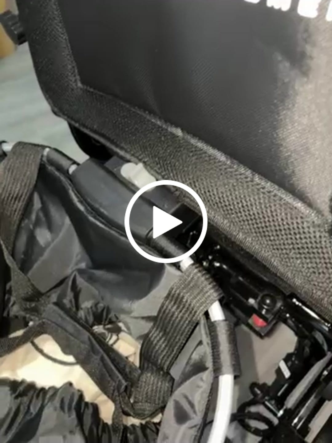 Customer video review of Shopping Basket for Freedom Pro and Elite Electric Wheelchair