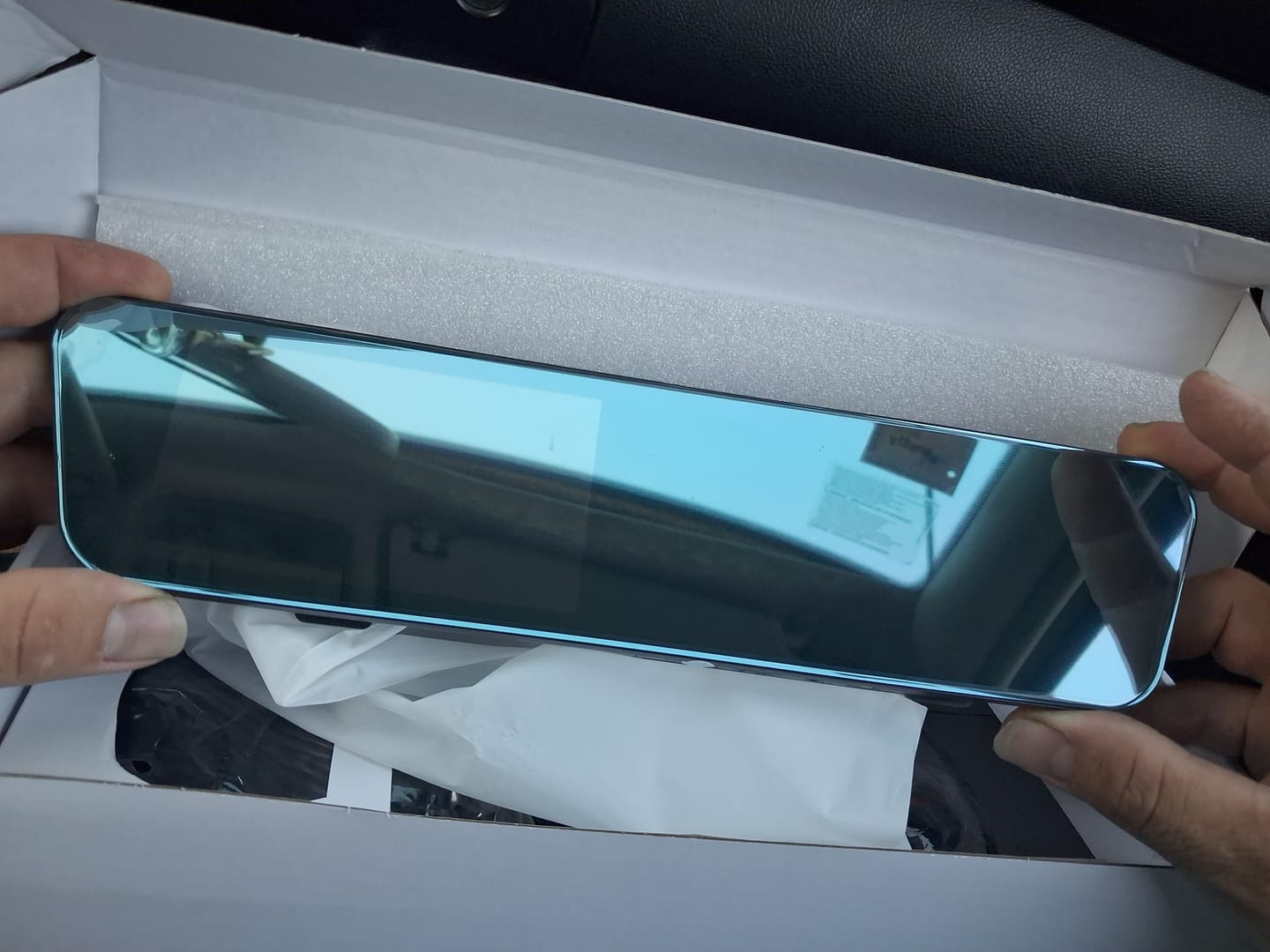 Customer photo review of Dashcam 1080p con camara de marcha atras 1080p