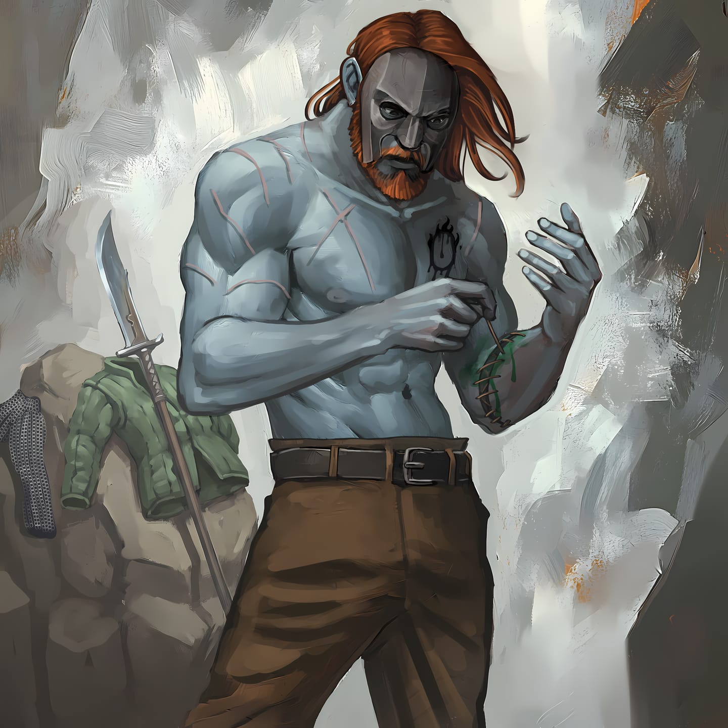 Customer photo review of D&D Character Art