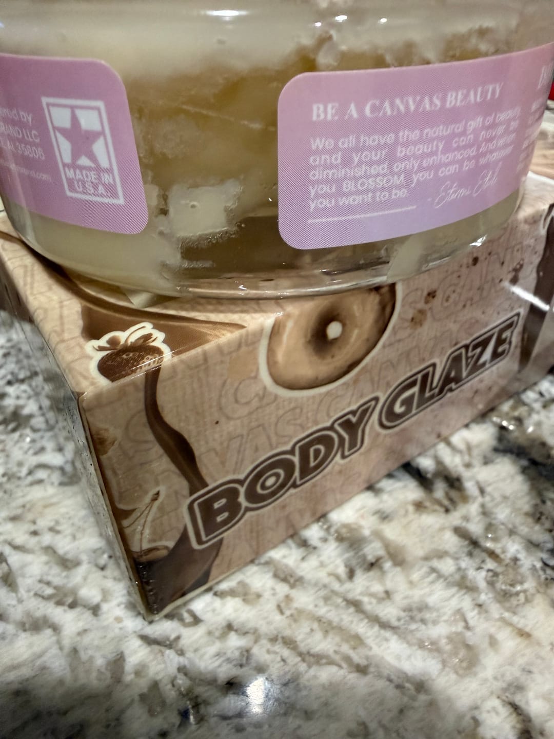 Customer photo review of BODY GLAZE: SCENT FROM HEAVEN