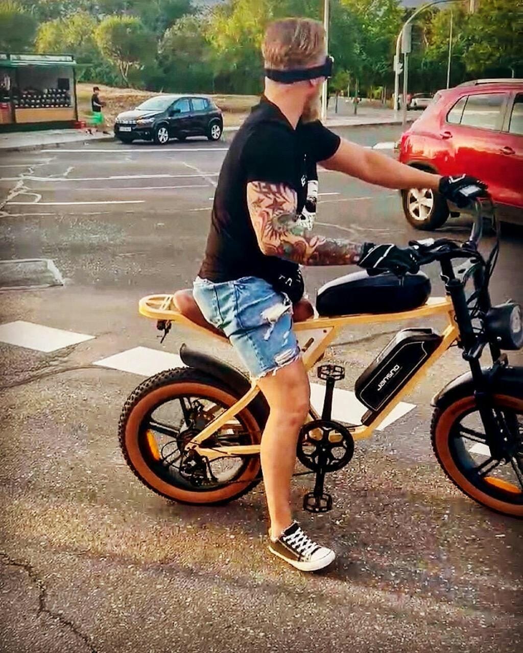 Customer photo review of JANSNO X70 Dual Battery Electric Bike