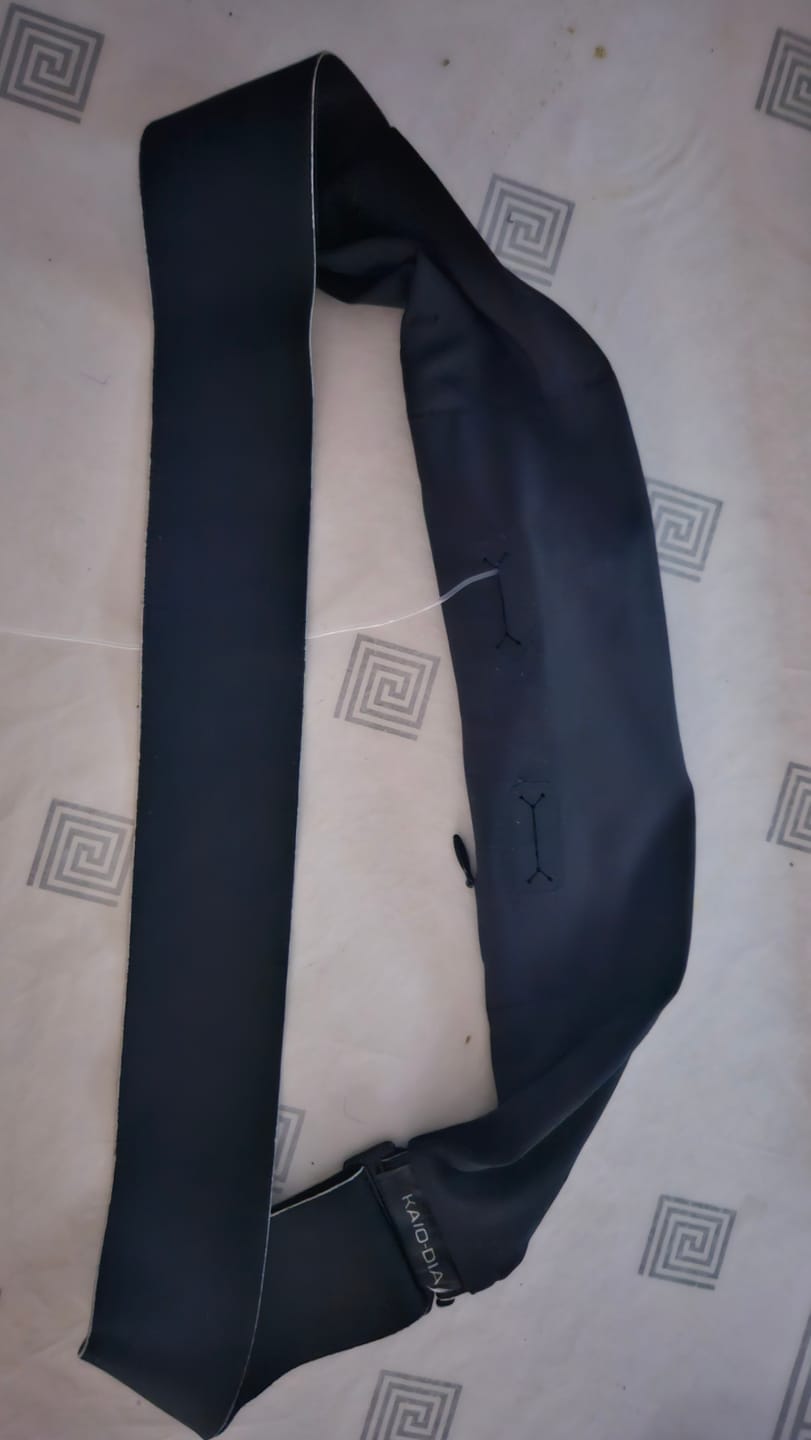 Customer photo review of Insulin Pump Belt with G-Hook – Solid Colors | Dia Belly-Belt 2