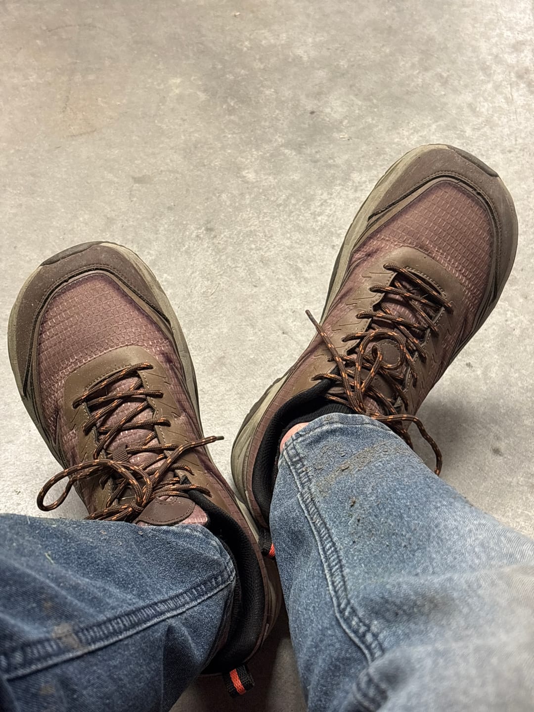 Customer photo review of Talus - Wide Toe Sneakers