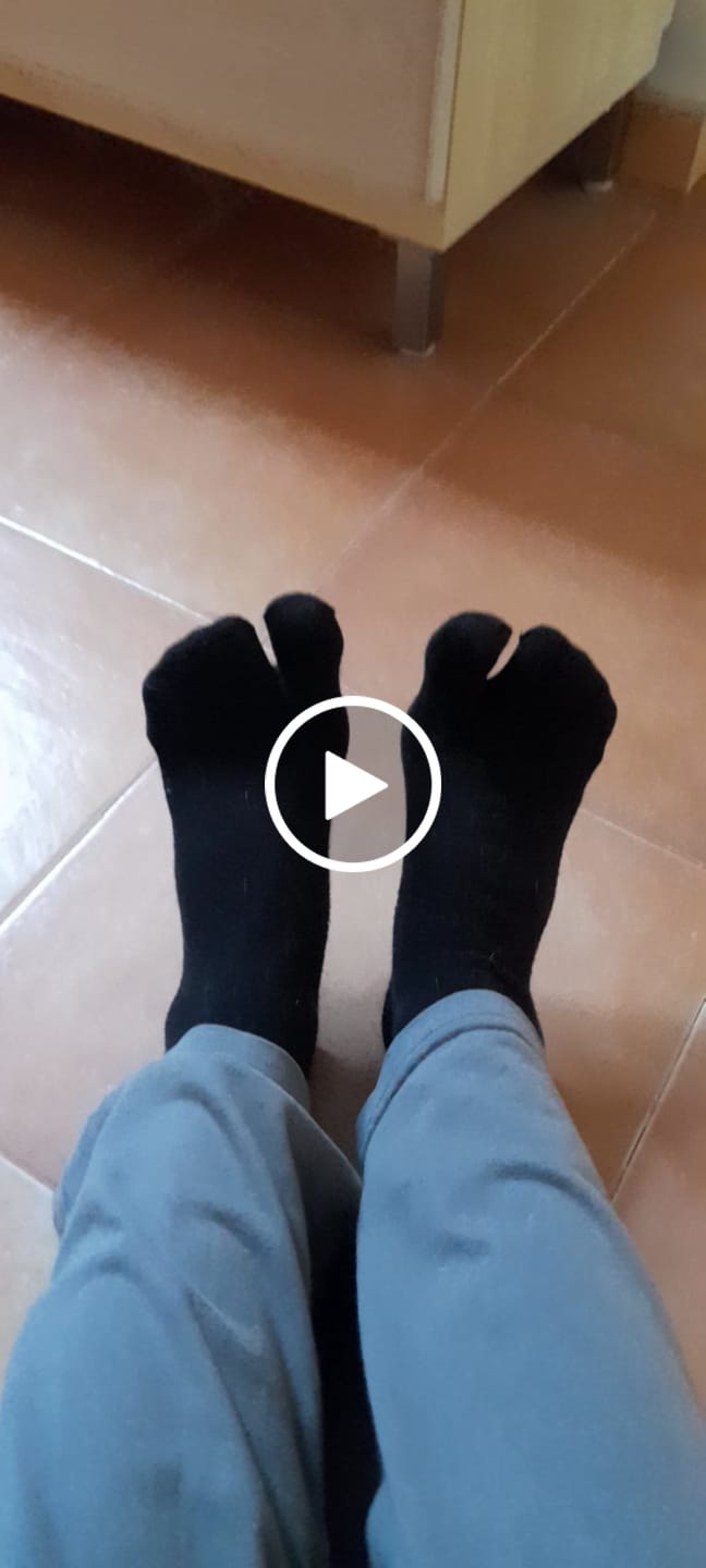 Customer video review of Calcetines confort- Tabi