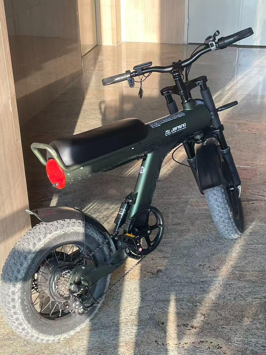 Customer photo review of JANSNO X90 Off-Road Fat Tire E-Bike