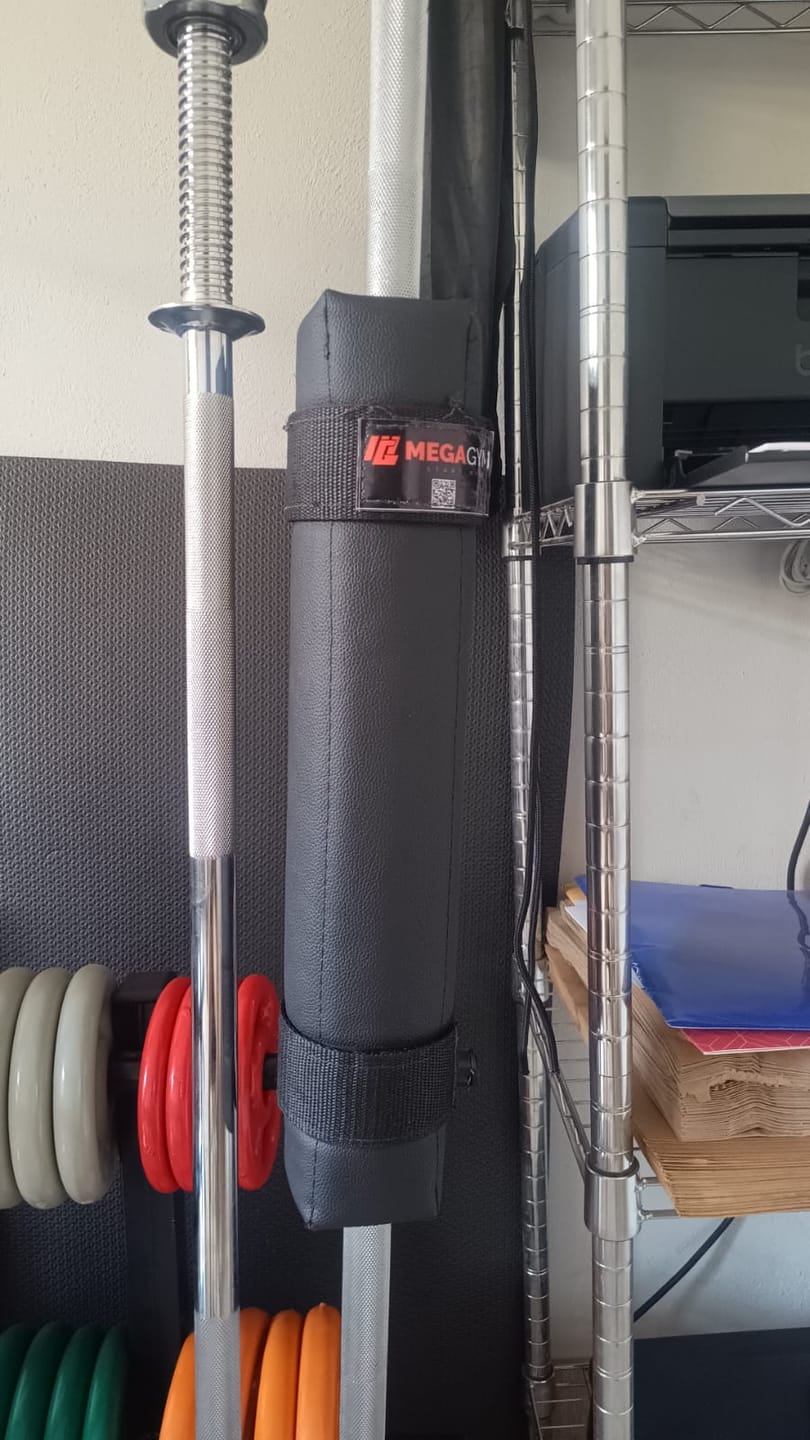 Customer photo review of Protetor Para Barra De Musculação