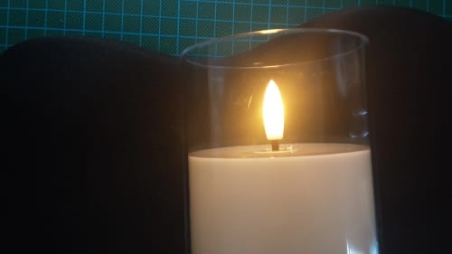 Customer photo review of LumiCandle Remote-Controlled Flameless Candle