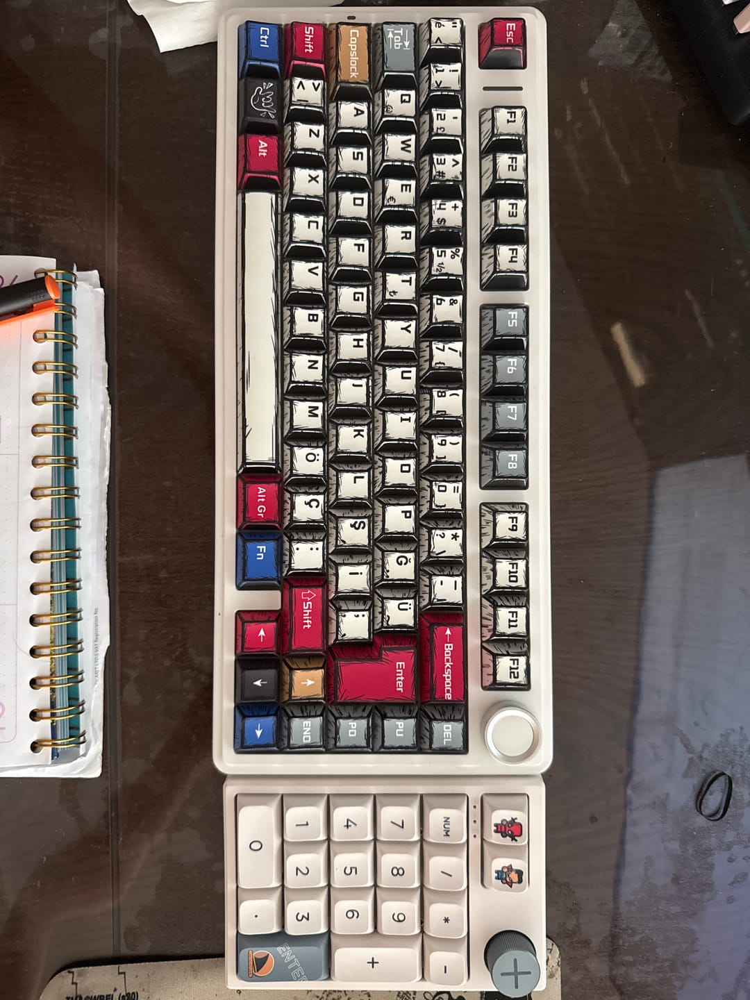 Customer photo review of Darmoshark K3 Pro Numpad
