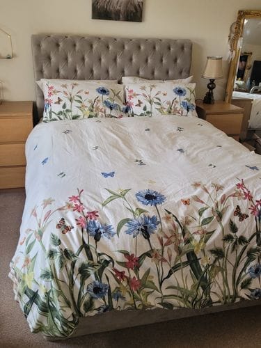 Customer photo review of Oliver Sleigh Scroll Storage Drawer Divan Bed